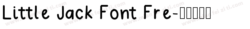 Little Jack Font Fre字体转换